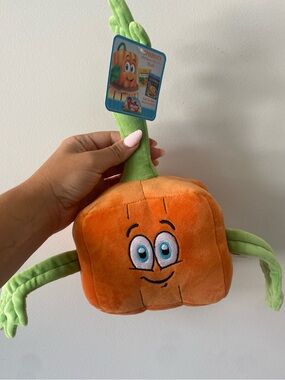 Spookley The Square Pumpkin Plush 6” Halloween Soft Stuffed Animal Commonwealth